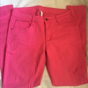 Hot Pink Jeans